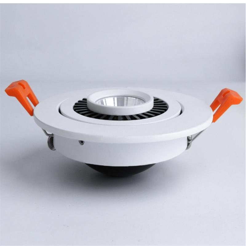 360 Angle Rotatable LED COB Recessed Downlight Square 6W 9W 12W 15W 18W 20W LED Ceiling Spot Light for Picture TV Background 220V