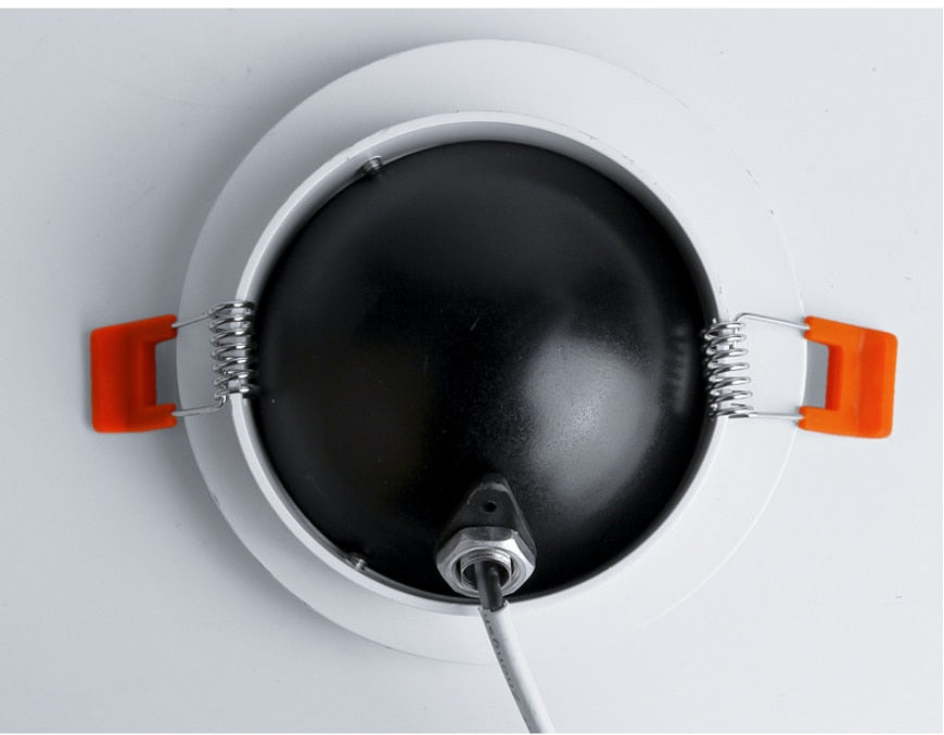 360 Angle Rotatable LED COB Recessed Downlight Square 6W 9W 12W 15W 18W 20W LED Ceiling Spot Light for Picture TV Background 220V