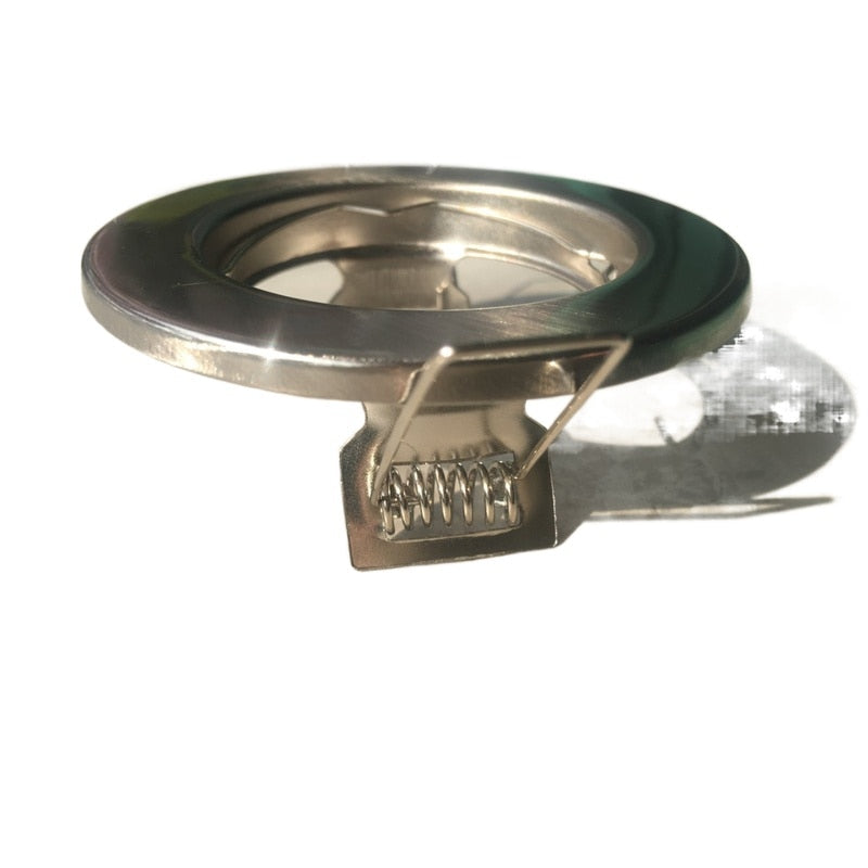 Recessed Ceiling Led Downlight Bulb Replaceable GU10 MR16 Sockets Kit Light Fitting Frame