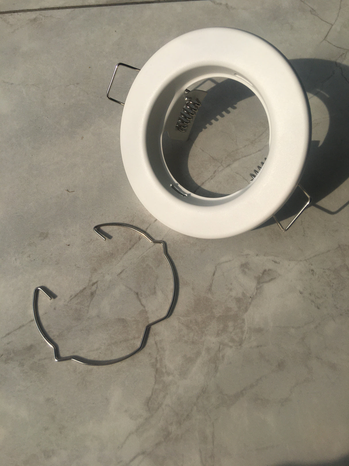 Recessed Ceiling Led Downlight Bulb Replaceable GU10 MR16 Sockets Kit Light Fitting Frame