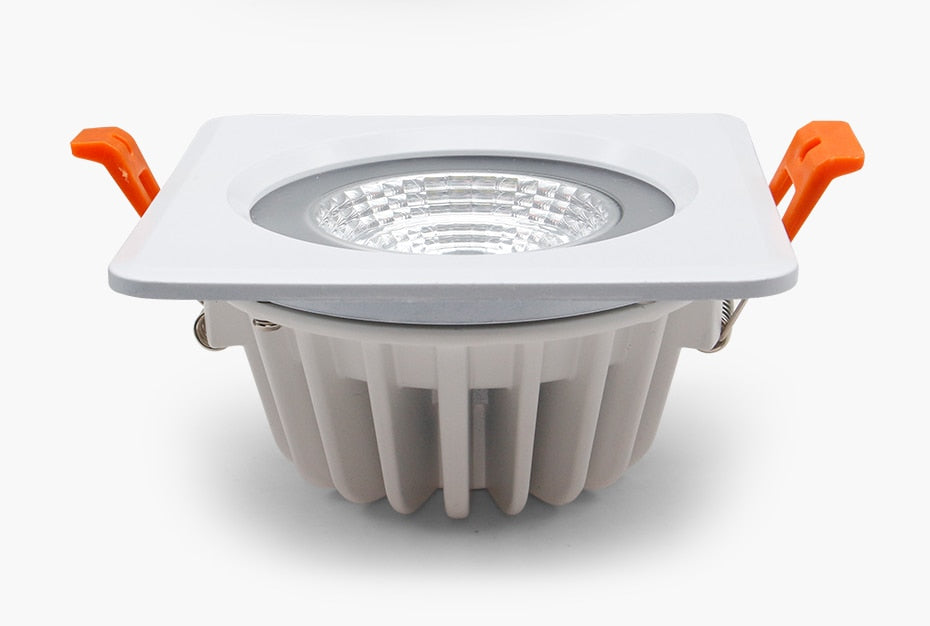 Recessed Led Downlight IP65 Waterproof Led Ceiling Lamp Square Indoor Spot Led Lamp 5W 12W 15W For Bathroom Living Room Balcony