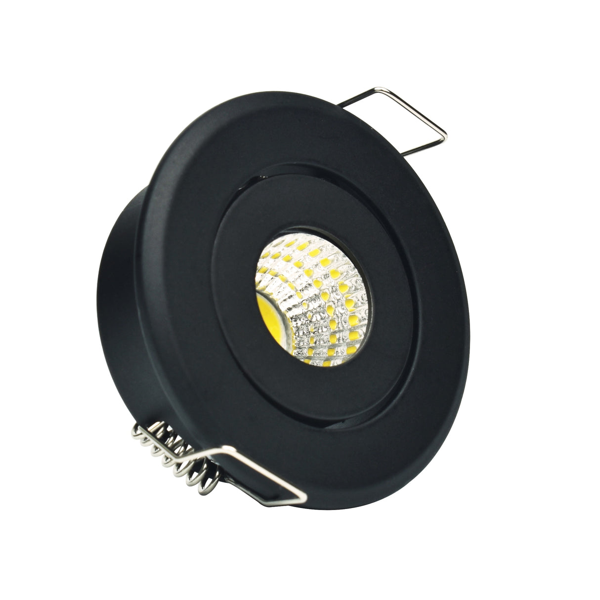 Mini COB Ceiling Light Showcase Jewery 12V 3W Cabinet Lighting LED Spot Light Cut Out Hole 40-45mm