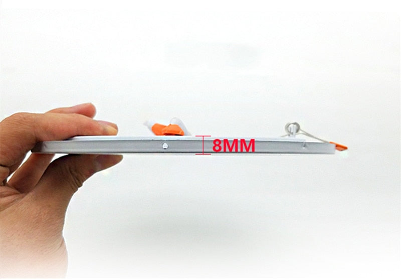 Ultra-Thin Square Panel Freely Adjustable LED 110/220V Downlight Ceiling Light Embedded Living Room Opening Light 6W 8W 15W 20W