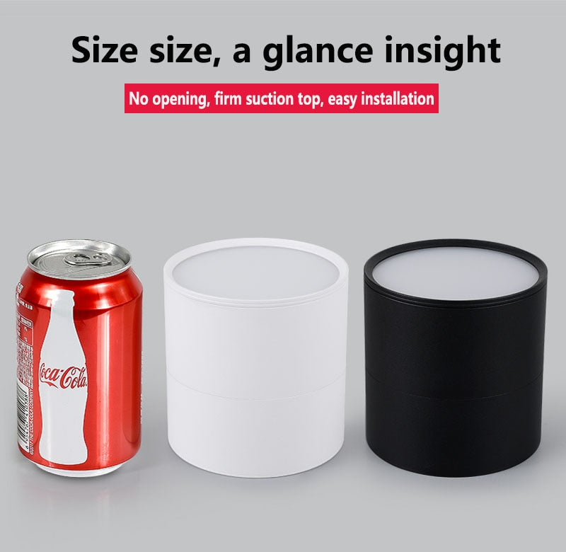 LED Downlight Ceiling Spot lights for Living Lamp 7w 12w 15w Ceiling Lighting For Kitchen Bathroom light Surface mounted