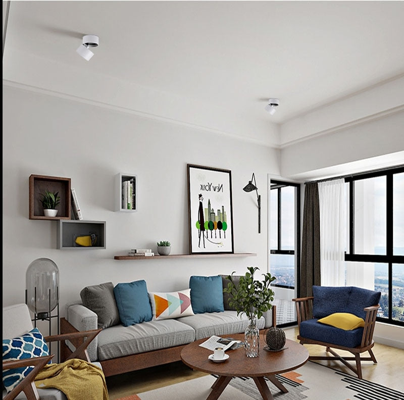 LED Downlight Ceiling Spot lights for Living Lamp 7w 12w 15w Ceiling Lighting For Kitchen Bathroom light Surface mounted