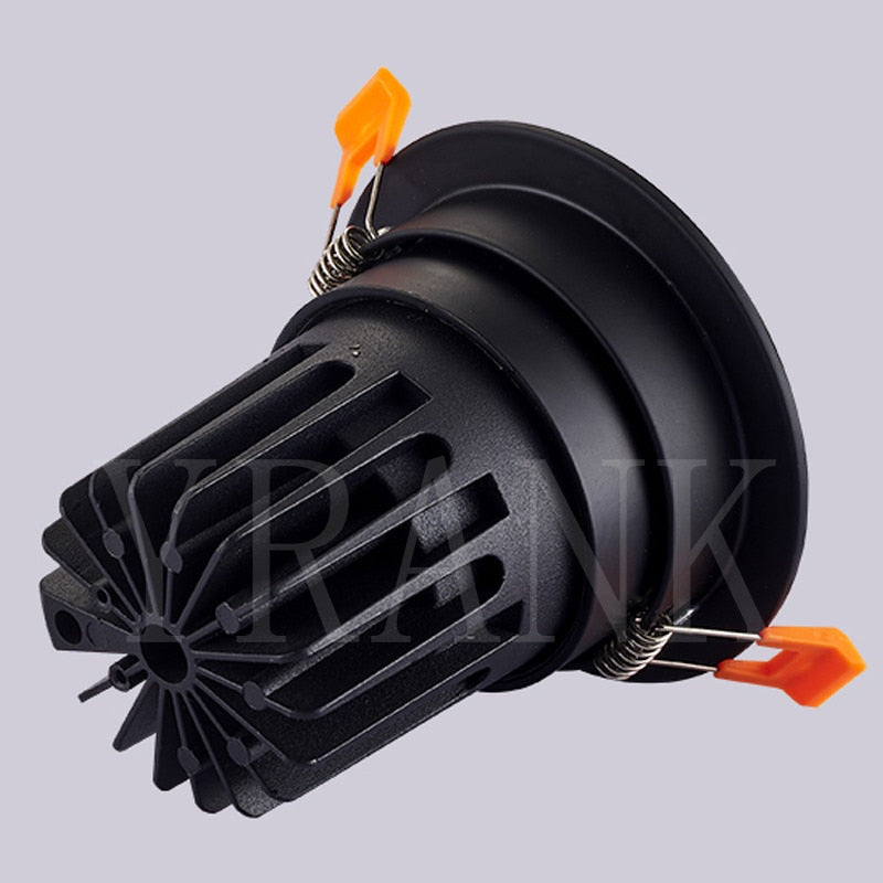 Triac/0-10V/Dali Dimmable Led Downlight COB Ceiling Spot Light 12w 85-265V Ceiling Recessed Lights Indoor Lighting