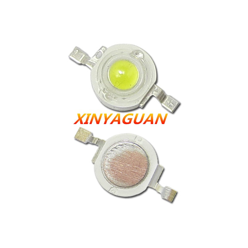 High quality copper bracket LED 1W 3W 3.0-3.6V 110-240LM LED Bulb Diode SMD For DIY LED Floodlight Spotlight Downlight