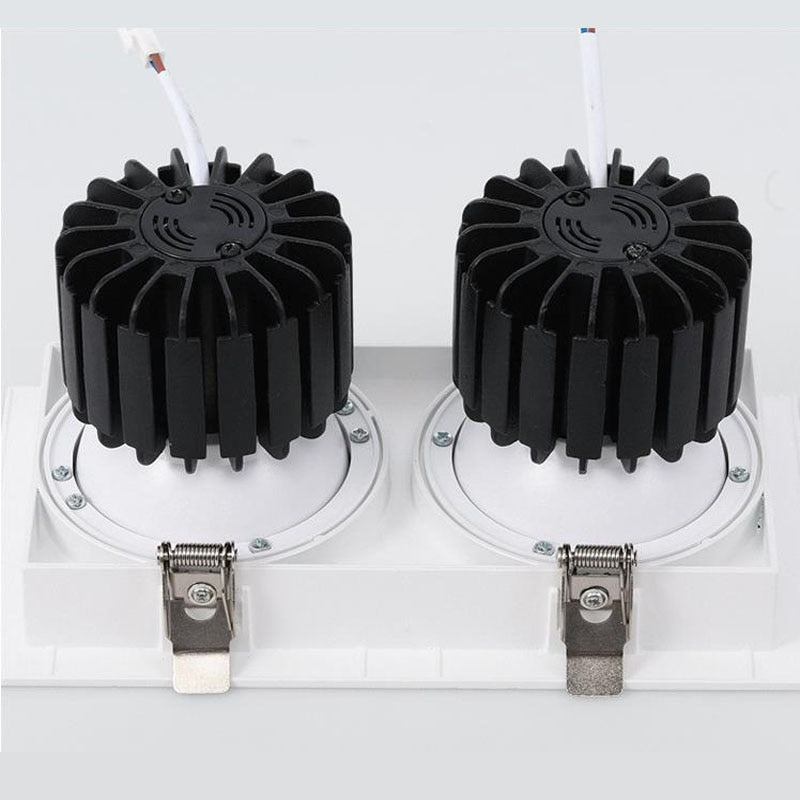 Indoor lighting 7W 10W 14W 20W LED COB SPOT LED downlight dimming AC85-265V warm/natural/cold white embedded LED ceiling spotlig