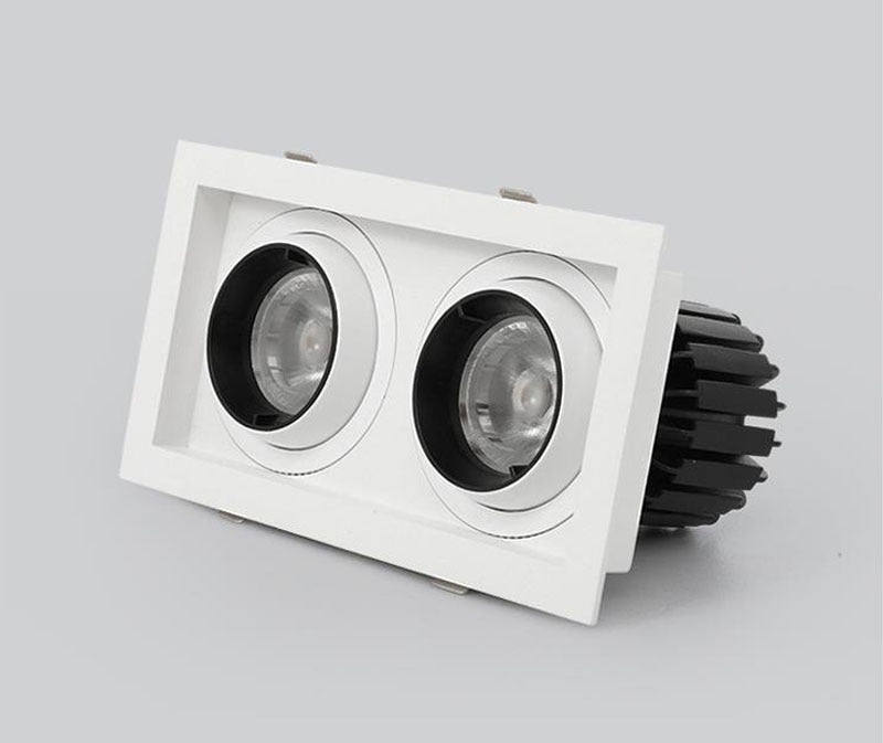 Indoor lighting 7W 10W 14W 20W LED COB SPOT LED downlight dimming AC85-265V warm/natural/cold white embedded LED ceiling spotlig