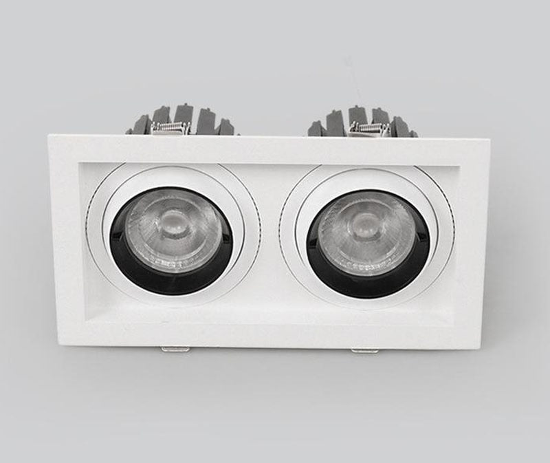 Indoor lighting 7W 10W 14W 20W LED COB SPOT LED downlight dimming AC85-265V warm/natural/cold white embedded LED ceiling spotlig