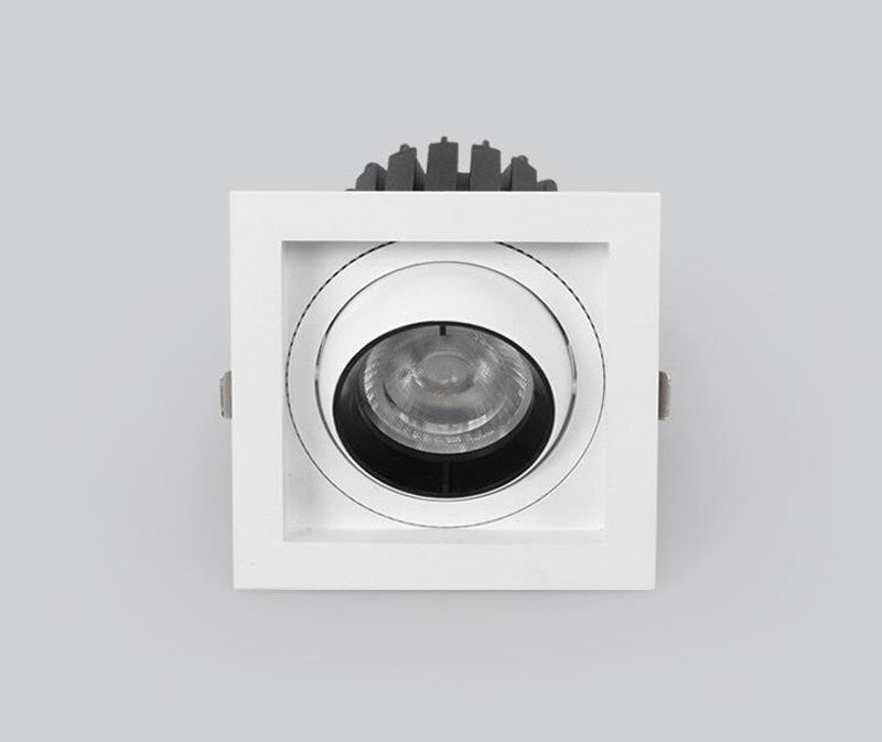 Indoor lighting 7W 10W 14W 20W LED COB SPOT LED downlight dimming AC85-265V warm/natural/cold white embedded LED ceiling spotlig