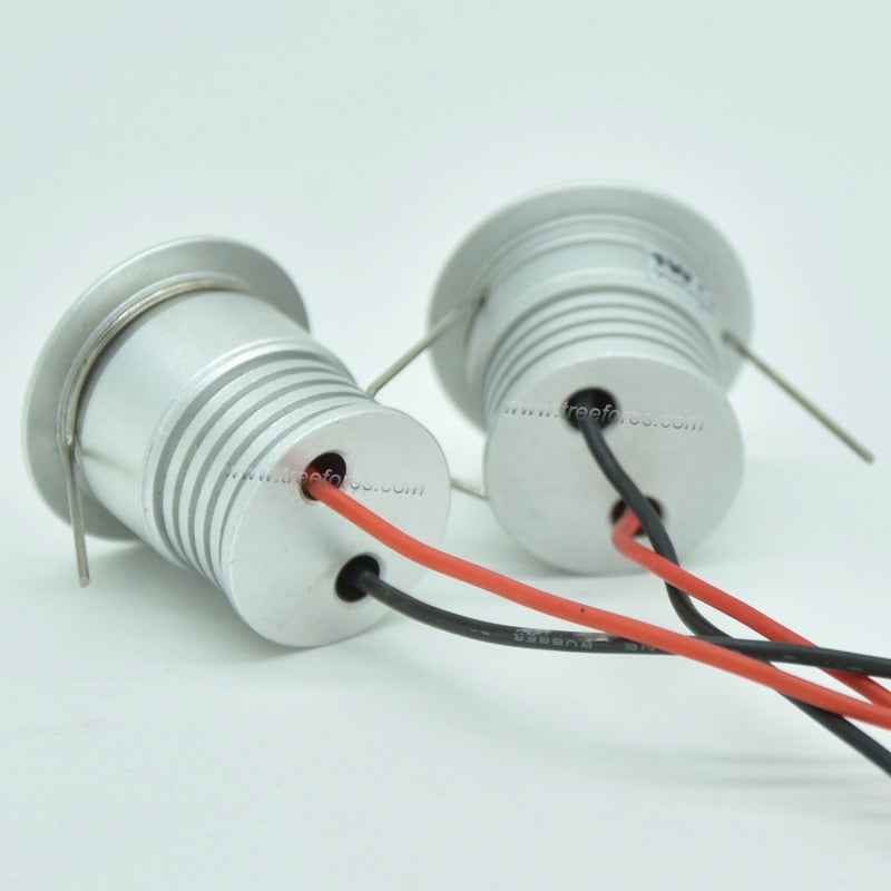 IP65 1W Mini Led Spot Downlight 12Vdc Cabinet Lamp 60D/120 Hotel Decoration Lighting 25mmRecessed Spotlight