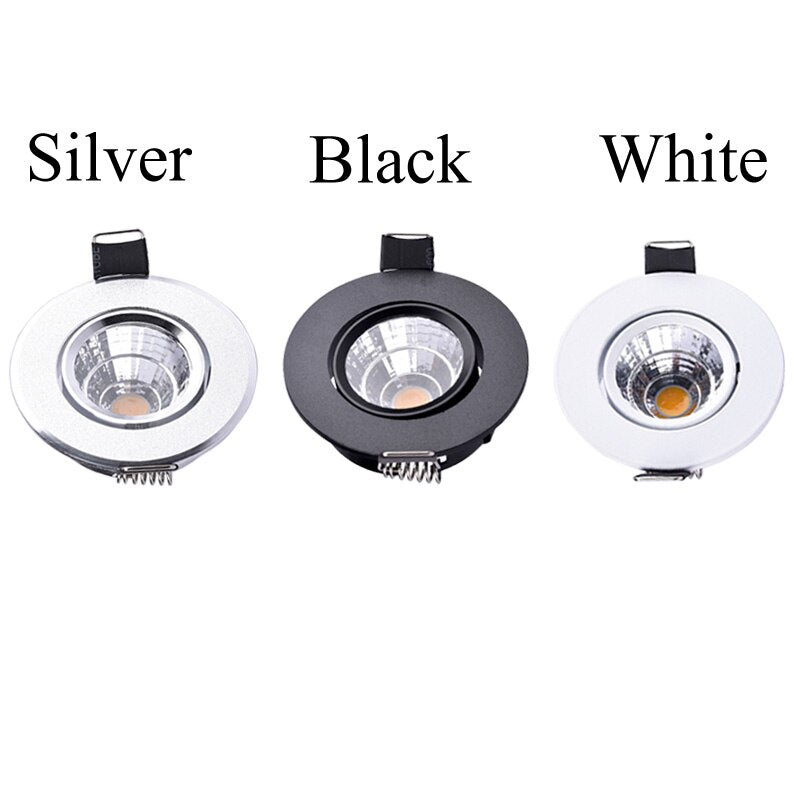 Dimmable LED Downlight COB Ceiling Spot Lighting 5W 7W Led Bulb Bedroom Kitchen Indoor ceiling recessed Lights AC110V 220V