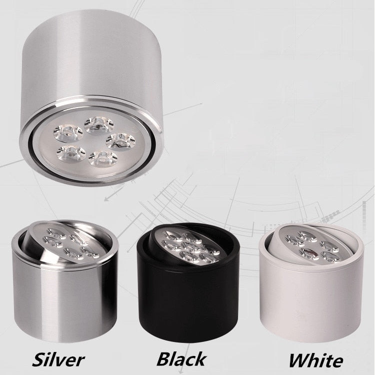 Dimmable led spot 6W 10W 14W 18W 24W downlight High Power LED Ceiling Spot Light Kitchen Bathroom LED Downlights AC85-265V