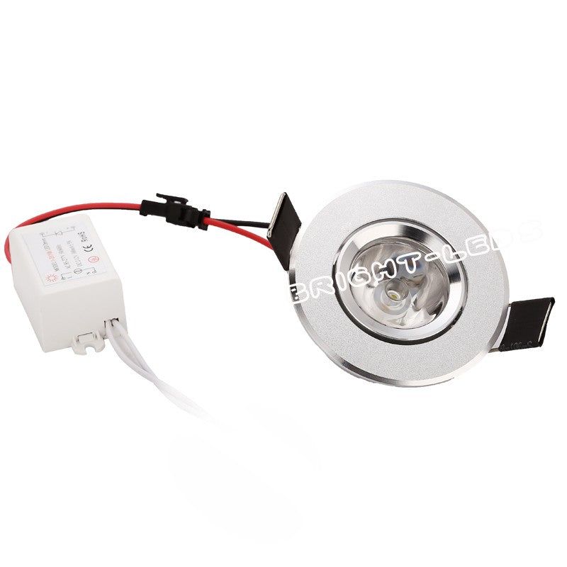 Mini Led Cabinet Lamps Mini led downlight AC85-265V 1PC 1W 3W led Spot light lamp include led driver For Kitchen Wardrobe