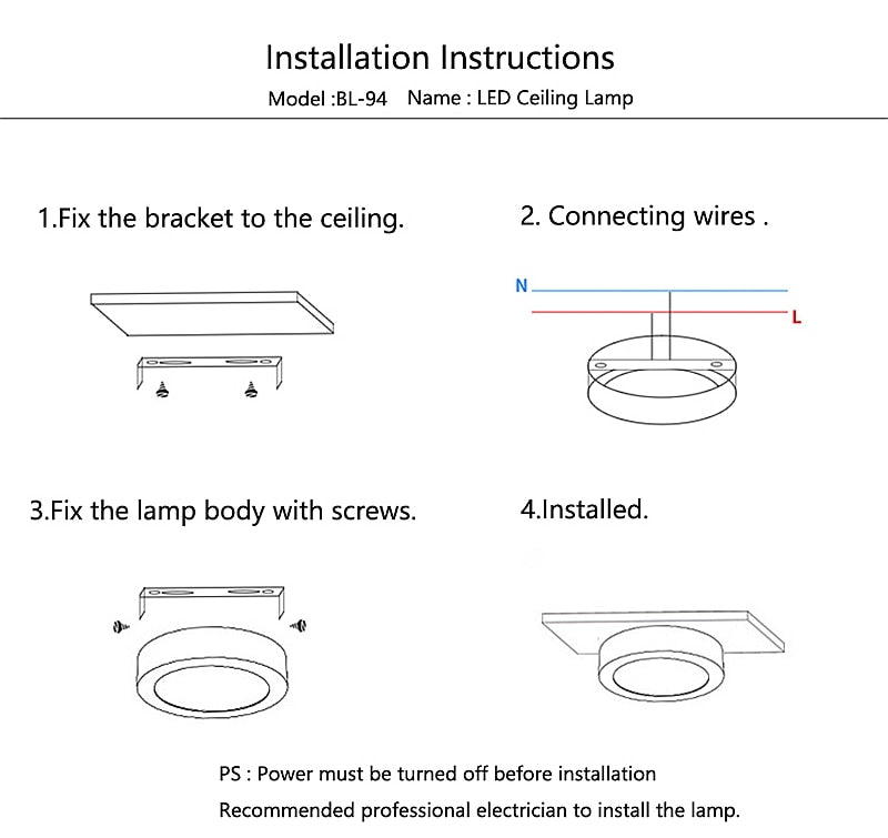 Surface Mounted LED Ceiling Lamp Ultra-thin Simple Round/Square Downlight 5W 8W 16W 30W Bathroom Corridor Panel Lights AC85-265V