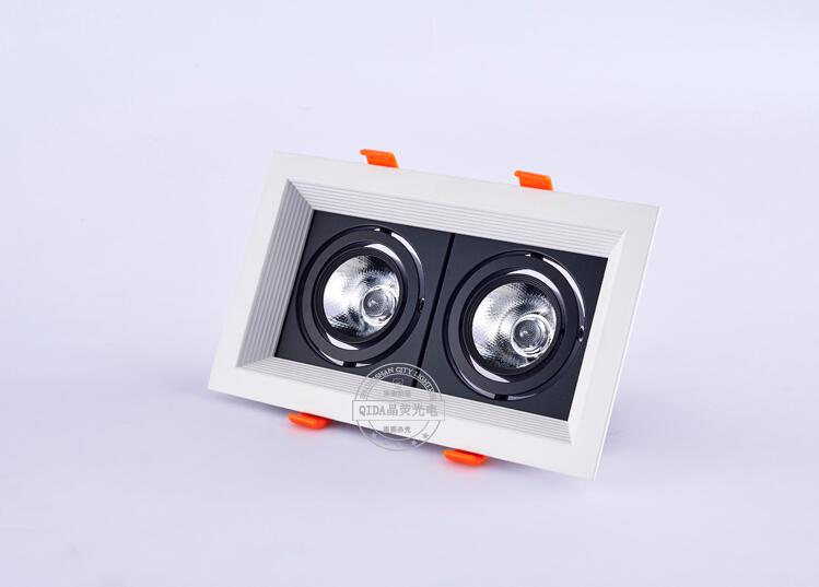 Square 20W 30w AC85V-265V LED dimmable Ceiling Downlight Recessed LED lamp Spot light LED For Home Lighting 110V 220V