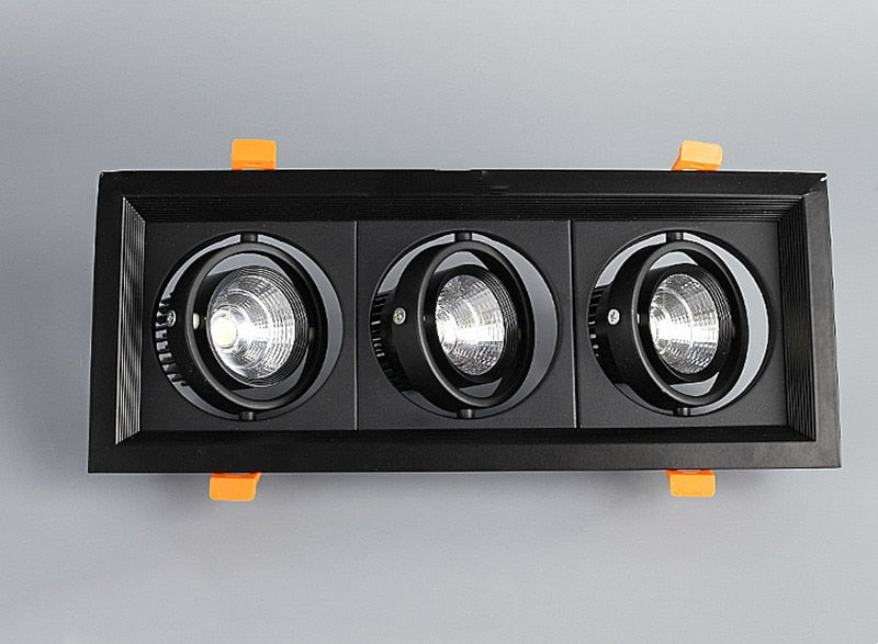 Recessed Dimmable COB LED Downlights 10W 20W 30W LED Ceiling Spot Lights 85-265V LED Ceiling Lamps Warm Cold White Indoor Lighting