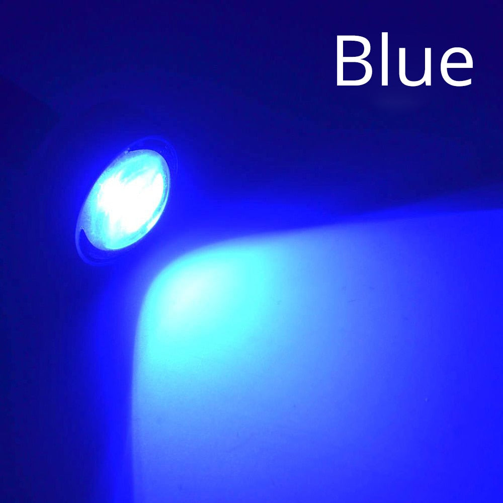 DC 12V Eagle Eye Led Daytime Running Lights Backup Auto Motor Parking Signal Lamp Waterproof Day Light Bulb White Red Blue