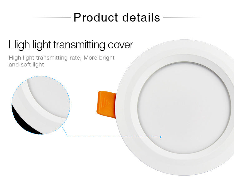 Miboxer 6W RGB+CCT Waterproof LED Downlight FUT063 AC 100V-240V Round Brightness adjustable LED Ceiling Spotlight