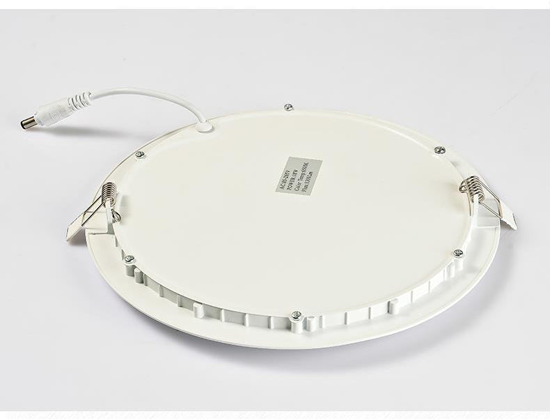 Ultra Thin Led Panel Downlight 3w 6w 9w 12w 15w 18w LED Round Ceiling Light Built-in AC85-265V LED Panel Light SMD2835