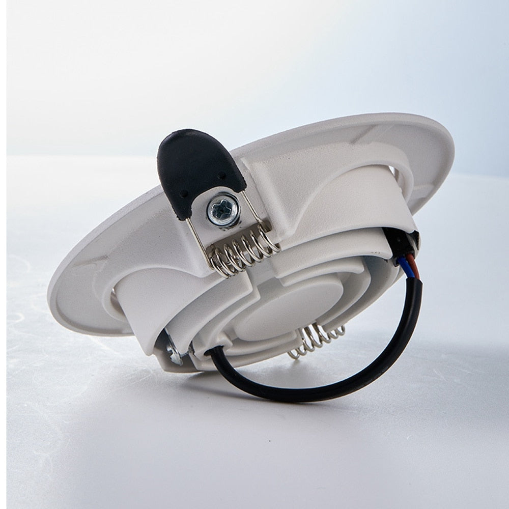 GD 1pc 5W 10W 15W 20W LED Recessed DownLight COB Super Slim LED Spot AC220V Driverless LED Recessed Ceiling Lamp For Home Decor