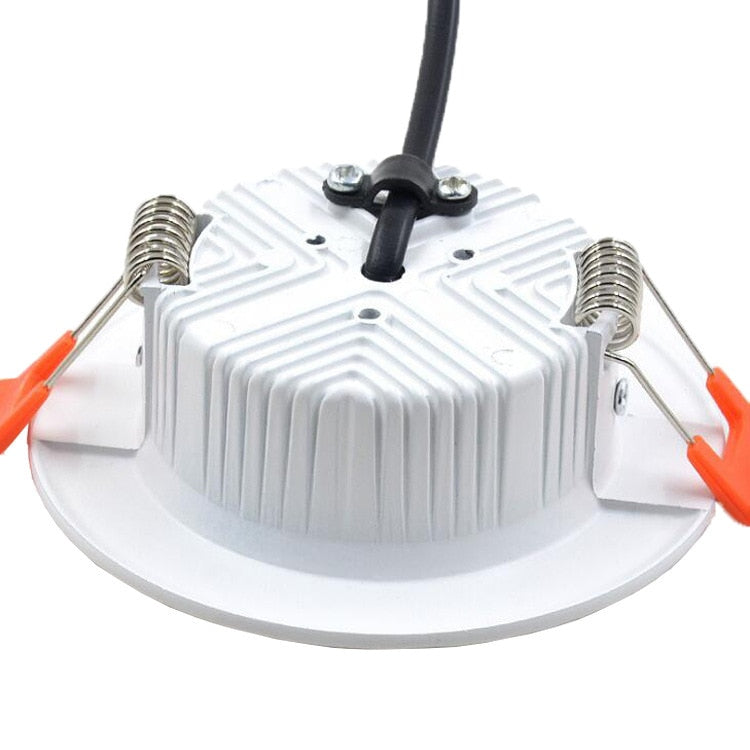 Dimmable hotel room LED downlight, household ultra-thin fog ceiling light, 3W 5W 7W 9W 12W 15W 18W