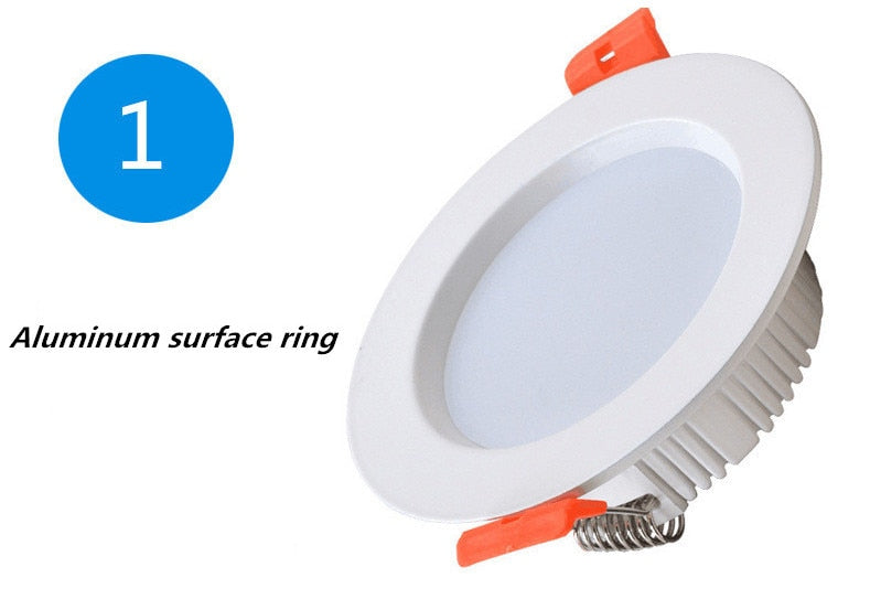 Dimmable hotel room LED downlight, household ultra-thin fog ceiling light, 3W 5W 7W 9W 12W 15W 18W
