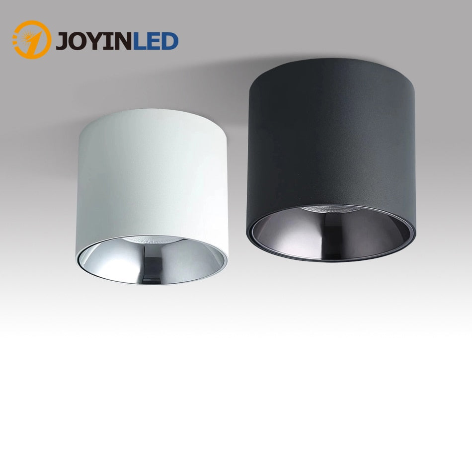 Anti-Glare LED Lightings Surface Mounted LED Downlight Cylinder COB Ceiling Lamps Spot Light 7W 12W 20W for Hotel Home Decor