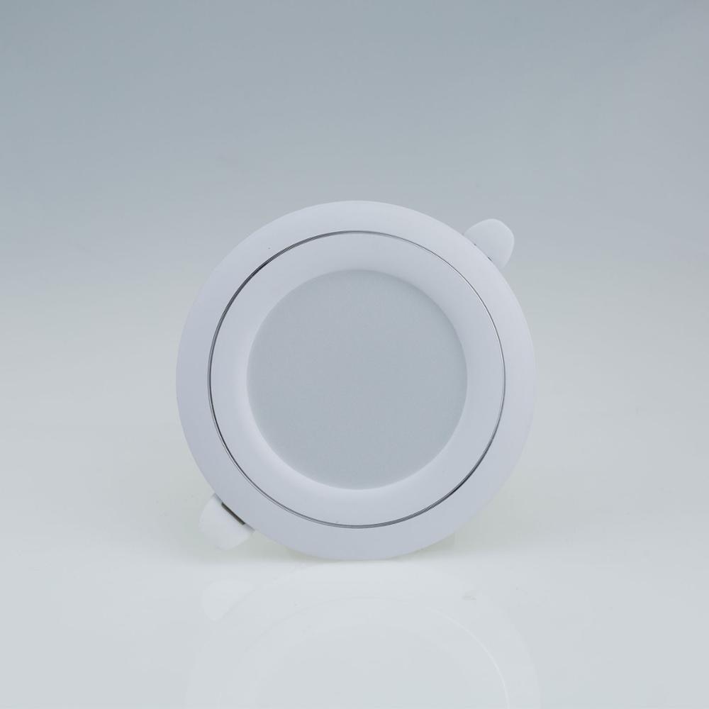 Gold Silver White LED Downlight Fxiture 5W Cool Warm LED Recessed Ceiling Down Light Lamps Decor Lighting AC 220V Replace 45W