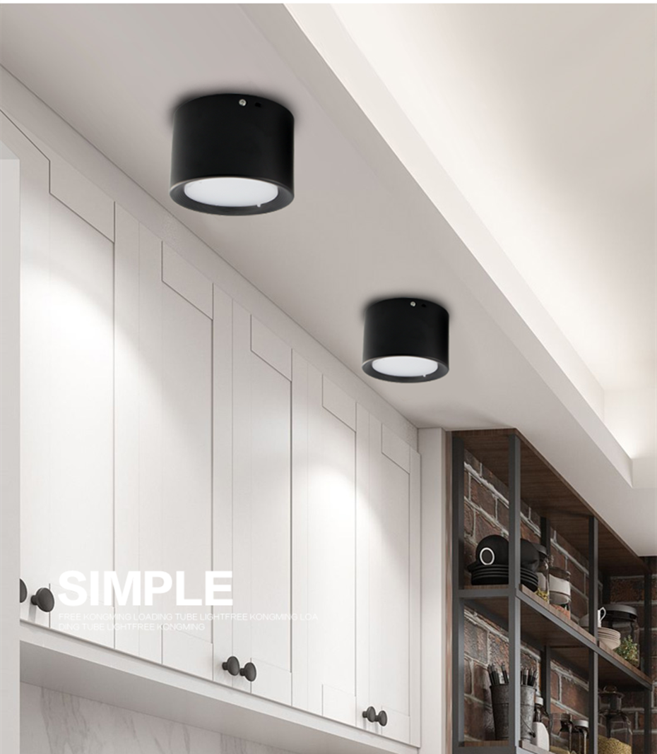 LED Downlight Modern Ceiling Lamp Surface Mounted Spot Led 5W 12W 15W led spot lights Bedroom Living Room Ceiling Fixtures Light