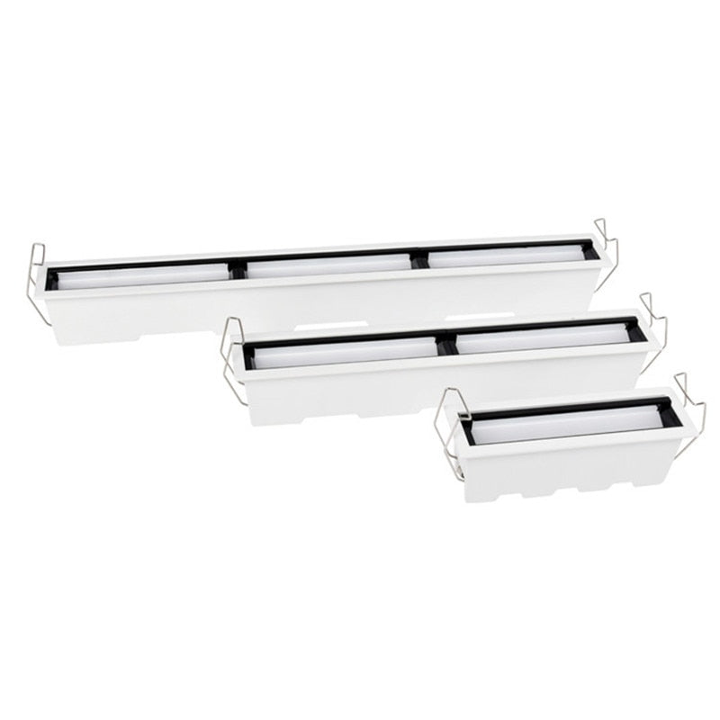 Dimmable LED Ceiling Spot Lights LED Downlights 10W 20W 30W COB Recessed Square AC85V~265V LED Strip Lights Indoor Lighting