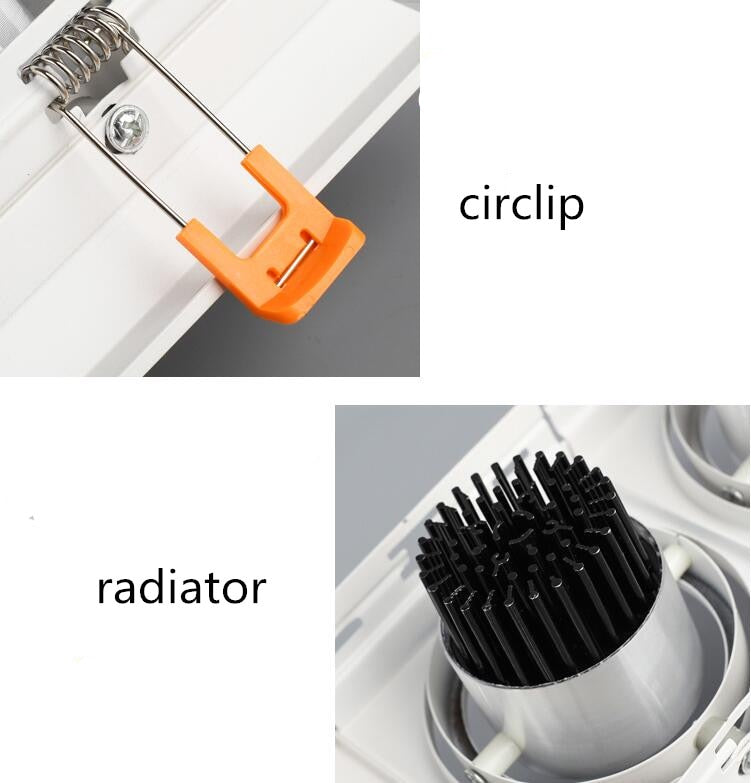 Dimmable Led Downlight light COB Ceiling Spot Light 10w 20W 30W Ceiling Recessed Lights Indoor Lighting