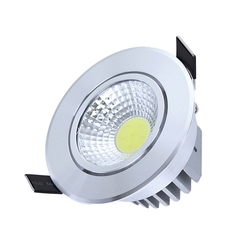 LED downlight 9W 12W 15W led COB light dimmable COB LED DOWNLIGHT lamp Recessed Spot light AC110V-220V for home illumination