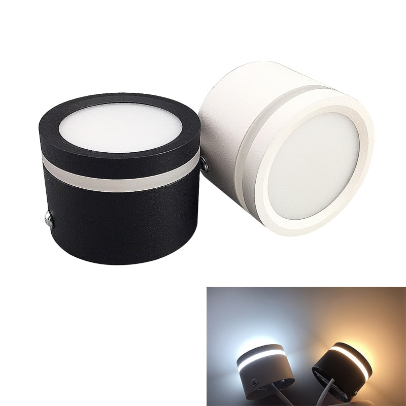 Led Ceiling Spot Lights 3W 5W 7W 9W 12W 15W Living Room Bedroom Aisle Store Surface Mounted Downlight 220V Ceiling Lamps