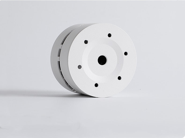 Round shape 360 Adjustable Angle Led Cob Downlight Black / White 7W 9W 12W 15W Led Ceiling Spot Light Pic Background Spotlights