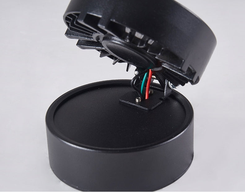 Round shape 360 Adjustable Angle Led Cob Downlight Black / White 7W 9W 12W 15W Led Ceiling Spot Light Pic Background Spotlights