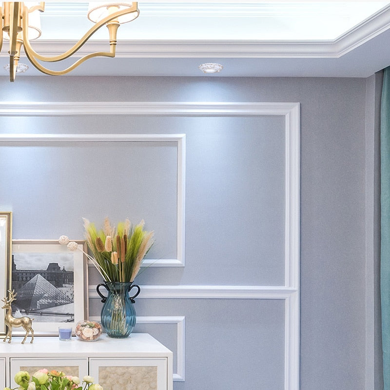 LED Downlight Indoor Ceiling Light 10pcs/Lot Embedded Round Panel Light Spotlight Lighting European Style French Noble Gold