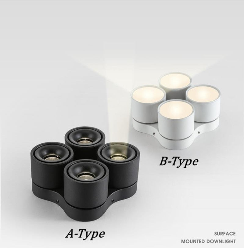 Dimmable Led Downlighters Cob LED Ac220v 28w 40w 48w 60w Spot Indoor Lighting Ceiling Lamp Lights For Room Bedroom Downlights