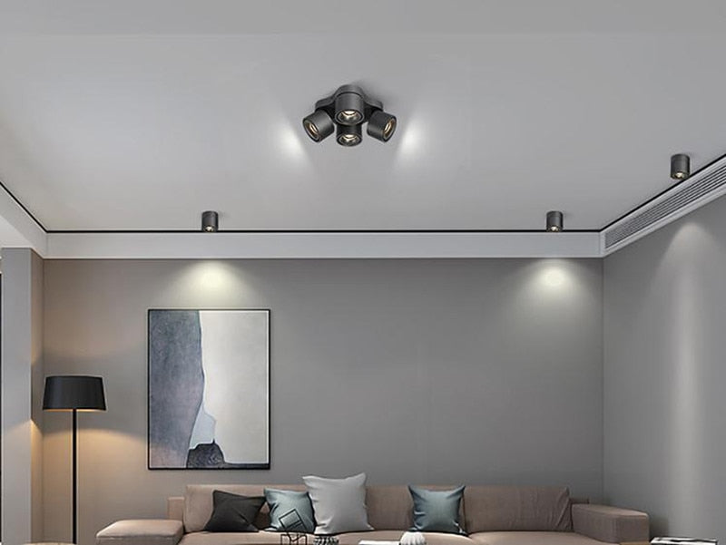 Dimmable Led Downlighters Cob LED Ac220v 28w 40w 48w 60w Spot Indoor Lighting Ceiling Lamp Lights For Room Bedroom Downlights