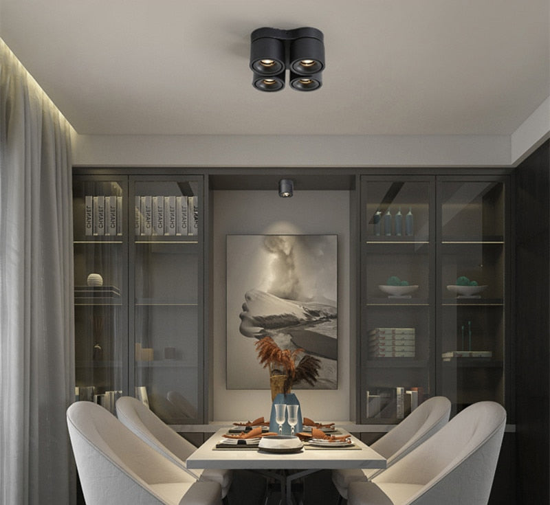 Dimmable Led Downlighters Cob LED Ac220v 28w 40w 48w 60w Spot Indoor Lighting Ceiling Lamp Lights For Room Bedroom Downlights