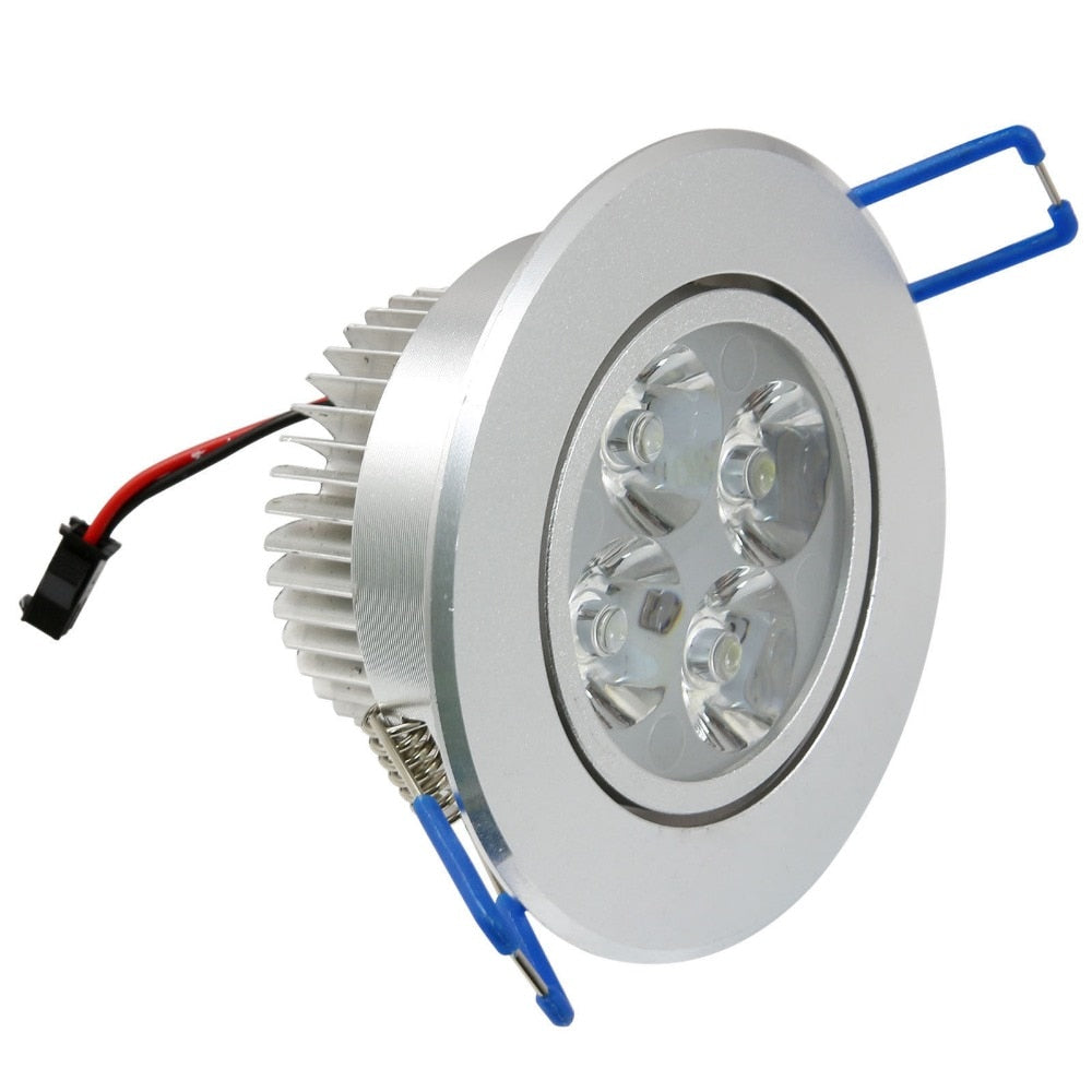 Recessed LED Ceiling Downlight Spotlight Lamp Bulb Light High Lumins 4W Cool White/Pure White/ Warm White 85-265V