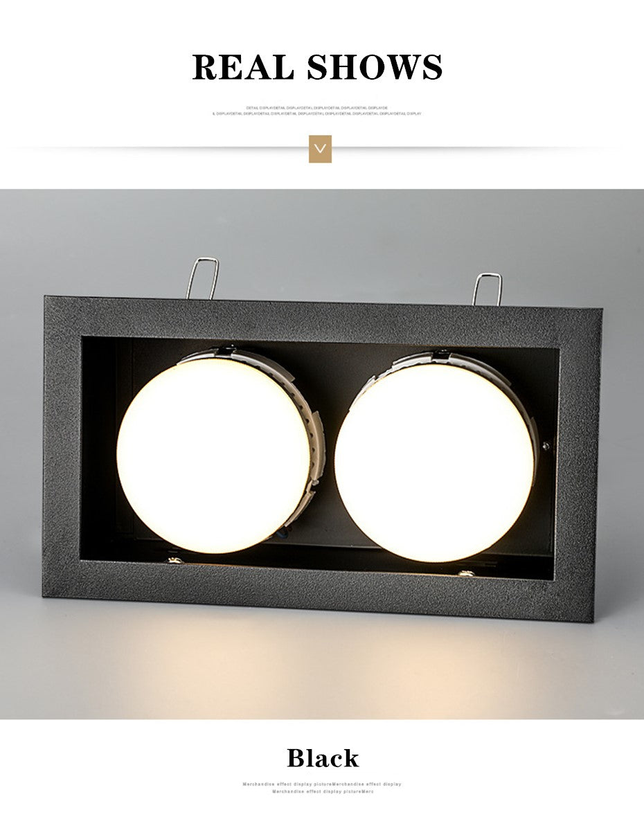 LED Ceiling Lamp Living Room lights 7W 18W 24W LED Bulb replaceable Ceiling Downlight lighting fixture for Bedroom and kitchen