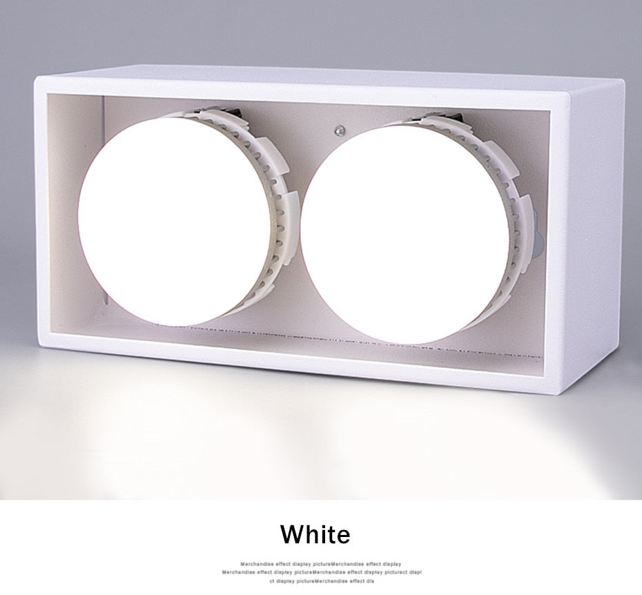 LED Ceiling lamp Surface Mounted Spot led downlight 12w 24w led bulb replaceable 45 Degree Rotation spot light for home lighting