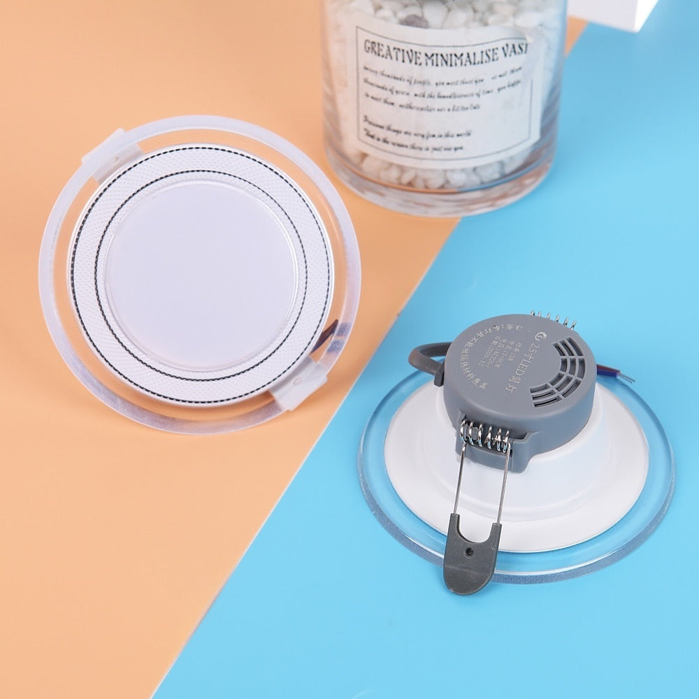 Downlight 5W Led Downlight Ac220v Six Color Recessed Downlight Ceiling Kitchen Living Room Indoor Spot Ceiling Light