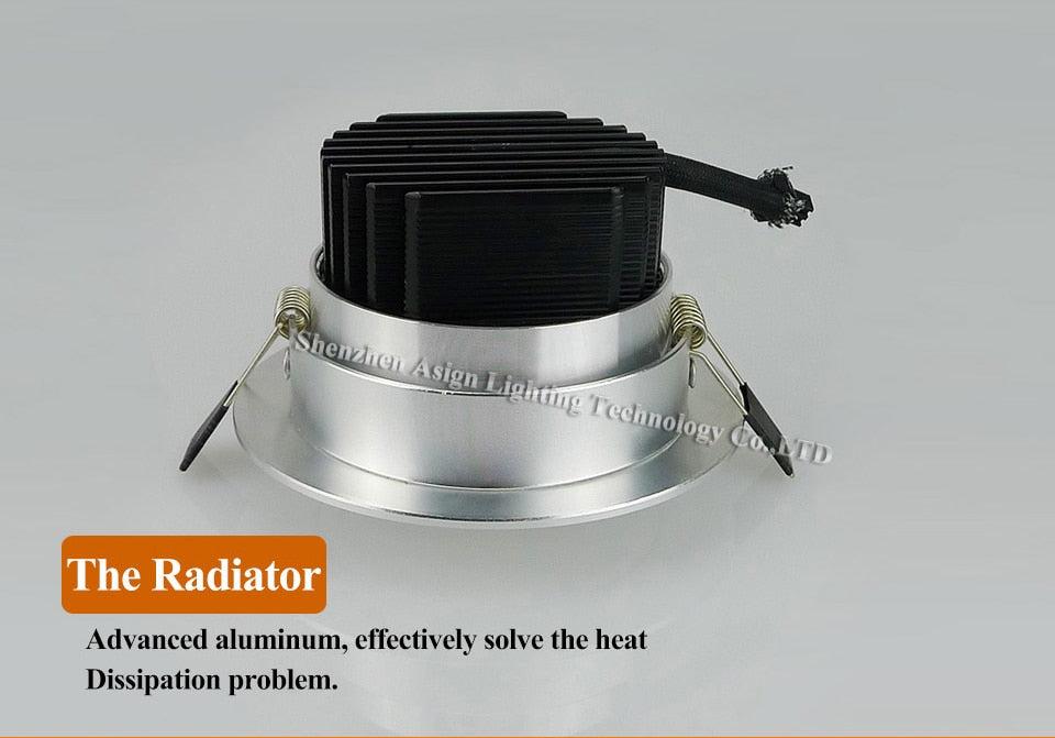 Super Bright Dimmable Led Down light COB Ceiling Spot Light 5w 10w 20w ceiling recessed Lights Warm Cool White Indoor Lighting