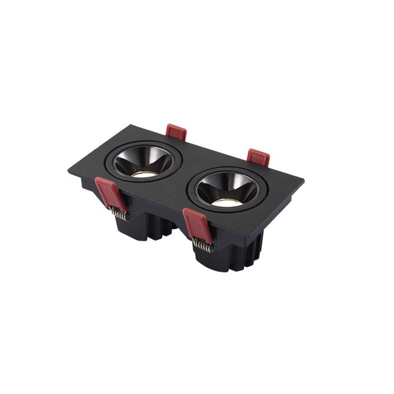 Recessed Led Downlight 7W 14W 10W 20W 110V 220V Bulb Ceiling Deep Anti-glare Indoor Spot Lighting For Home Office Stores Lamp