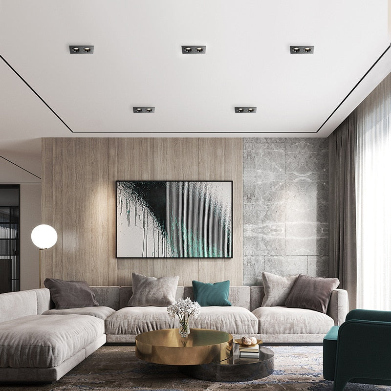 Recessed Led Downlight 7W 14W 10W 20W 110V 220V Bulb Ceiling Deep Anti-glare Indoor Spot Lighting For Home Office Stores Lamp