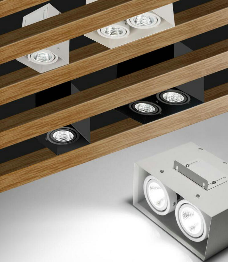 LED Downlights Epistar Chip Recessed AC90V-260V 5W 7W 10W 14W 15W 18W 20W Ceiling Lamps Spot Lights For Home illumination