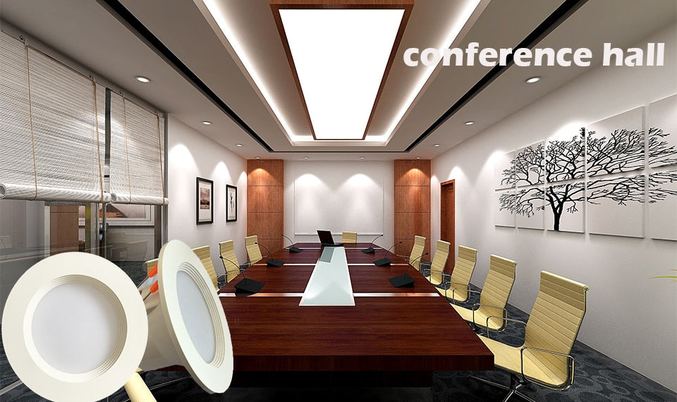 Radar Motion Sensor LED Downlight 5W 7W Round Recessed Lamp 90-260v 110/220V Led Bulb for living room study bedroom aisle Indoor